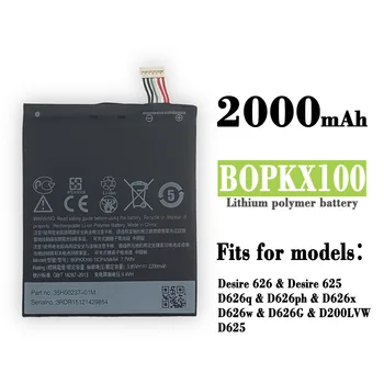 Висококачествена батерия BOPKX100 за HTC Desire 626 D625 D626W D626Q 626G 626S D262W мобилен телефон батерия Bateria