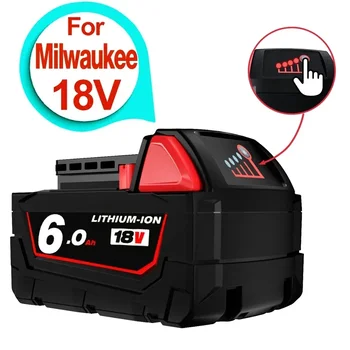 Акумулаторни батерии за Milwaukee M18B5 XC литиево-йонна батерия 18v 9.0/6.0/12.0Ah зарядно устройство за батерии За Milwaukee M18 12V ~ 18V