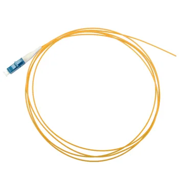 50PCS 1.5M LC / UPC единичен режим G652D LC 0.9mm оптичен кабел за пигтейл на открито