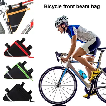 Front Tube рамка кормило чанта водоустойчив колоездене чанта велосипед рамка чанта планински велосипед отгоре тръба чанта триъгълник торбичка велосипед чанта