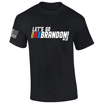 FJB Let's Go Brandon Funny Political Humor Мъжка тениска с къс ръкав Graphic Tee