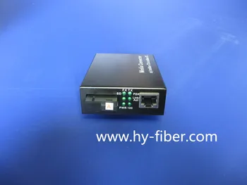 10/100M Ethernet Fiber Media конвертори SC, 1310nm Tx / Rx двойно влакно 40km
