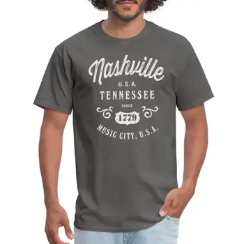 Nashville Tennessee Music City Мъжка тениска
