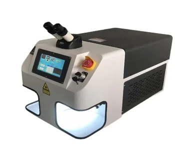 150w Настолен лазерен точков заварчик с микроскоп Възстановяване на златни и сребърни гривни CCD лазерно заваряване машина за бижута