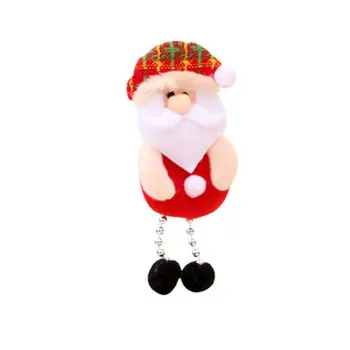 Коледно дърво висяща кукла висулка Дядо Коледа мини сладък висулка парти празник коледна украса