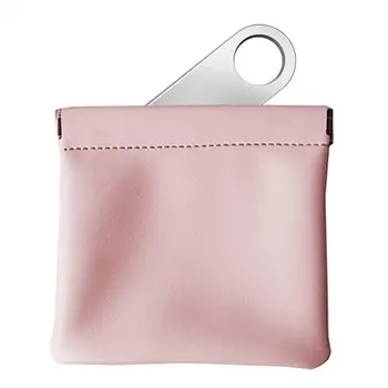 Козметична чанта Squeeze Top Self Closing Travel грим чанта грим организатор чанта за съхранение на малки четки червила балсами за устни устни