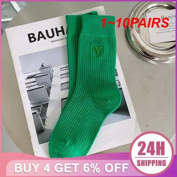 1~10PAIRS Купчини чорапи Удобни модни чорапи Kawaii Стилни памучни спортни чорапи Популярни пухкави чорапи дишащи