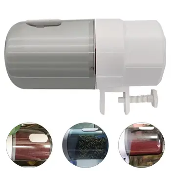 Durable Automatic Feeder Mute Operation Electric Fish Feeder 3 Gear Timing Enlarged Silo Fish Tank Feeder Food Dispensation