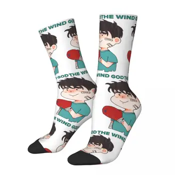 Happy Funny Мъжки чорапи Crazy Hajime No Ippo Аниме Чорап Makunouchi Графични дамски чорапи Пролет Лято Есен Зима