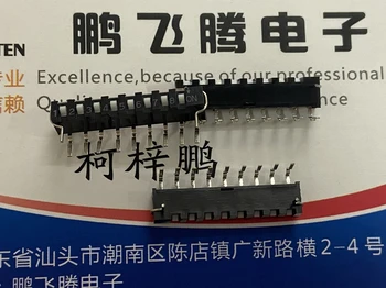 1PCS Тайван Yuanda DIP SIP-08A-V едноредов превключвател за набиране на код 8-битов извит крак 8P тип страничен ключ за набиране 2.54mm