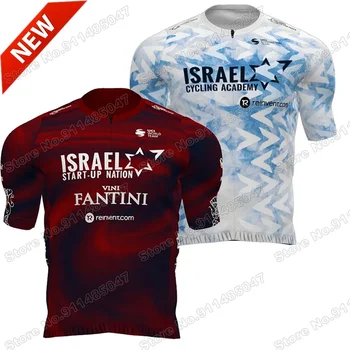 Колоездене Джърси мъже Израел Старт Ъп Нация 2022 Тур де Италия Италия Риза с къс ръкав MTB Пътен велосипед Maillot Ropay