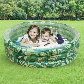 148cm надуваем плувен басейн преносим вътрешен открит детски гребащ басейн сгъсти PVC летен непропусклив басейн за градински плаж
