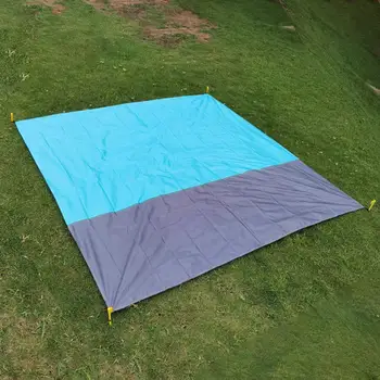 Плажно одеяло Дишащо пясъчно одеяло Сгъваема подложка за пикник Жив цвят Бързо съхнещ къмпинг Ground Mat за открито
