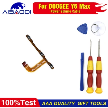 Doogee Y6 Максимална мощност за включване / изключване + Сила на звука FPC ключ нагоре / надолу бутон Flex кабел FPC за Doogee Y6 Макс перфектни резервни части