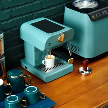 Еспресо машина Напълно полуавтоматична търговска пара интегрирана кафе машина Кафе машина 800ml