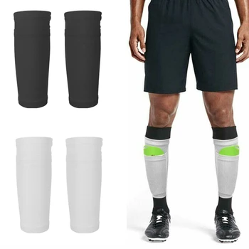 1 чифт спортни футбол футбол пищял охрана ръкав чорап крак подкрепа Futbol компресия ръкав Shinguard защитни крака предавка 3 размер