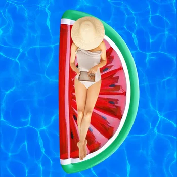 Amazon гореща продажба надуваема диня вода плувка легло за възрастни лято плуване вода парти PVC басейн играчки