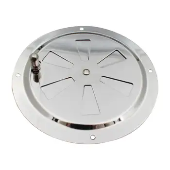 Air Vent Cover 5inch Вентилация Houseboat Duct Силна вентилационна решетка Cover за автобус Yacht Barge Marine Parts RV Accs