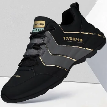 Мъжки спортни обувки Обувки за бягане на открито Ежедневни обувки за тенис с дантела Мъжки обувки 2023 Нови маратонки за мъже