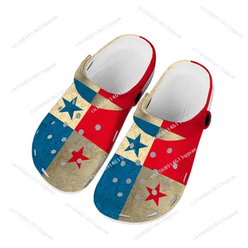 Панамски флаг Почетна Запушвания Персонализирани водни обувки Мъжки Дамски Тийнейджър Панама Обувка Градина Запушване Дишаща плажна дупка чехли