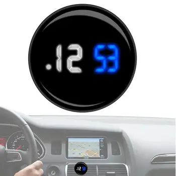 Tiny цифров часовник табло часовник за кола стик на докосване контрол часовници за кабриолет кола SUV пътуване кемпер авто кола