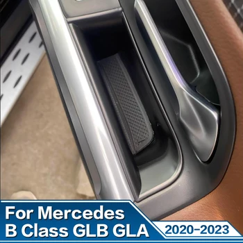 2Pcs За Mercedes Benz B GLB GLA Class W247 X247 H247 2020 2021 2022 2023 Car Door Handle Storage Box Чанта Аксесоари Интериор
