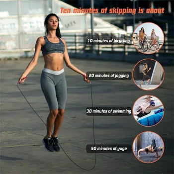 Rolling Skipping Sports Home Equipment Gym Crossfit Pin Rope Fitness Training Men Comba Women For Jump Professional Weight