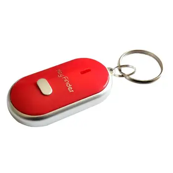 Звуков контрол Изгубен Key Finder Локатор КлючодържателФакел Мини преносим Whistle Key Finder чанта чар ключодържател дропшипинг