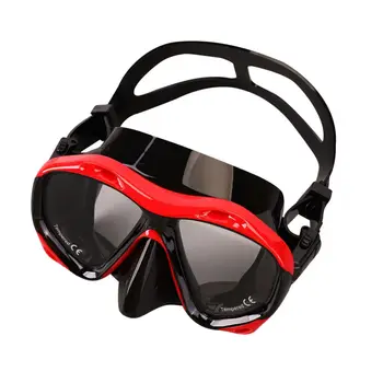 Очила с капак на носа Маска за плуване, подходяща за всяка форма на лицето Екипировка за шнорхелинг за възрастни Устойчивост на удар Маска за шнорхел