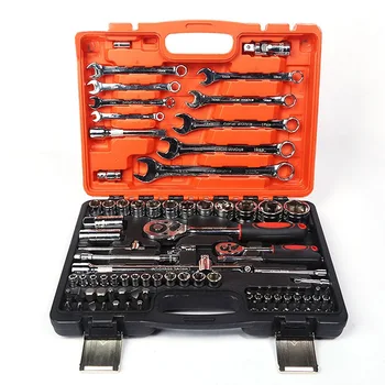 T50 Кутия за инструменти Комплект инструменти за автоматично възстановяване Начало Механични инструменти Тресчотка Въртящ момент Socket Гараж Тресчотка Комплект отвертки