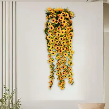 Изкуствени цветя венец копринени цветя орнаменти за почивка centerpiece