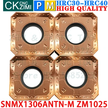 SNMX1306ANTN-M ZM1025 SNMX 1306 ANTN M карбидни вложки бързо подаване фрезови вложки CNC MFSN индексируеми тежки режещи фрезови инструменти