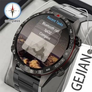 GEJIAN 2023Нов смарт часовник мъжки пълен сензорен екран спортен фитнес часовник IP67 водоустойчив Bluetooth Android iOS смарт часовник мъжки