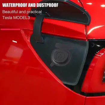 2023 Ново за Tesla Model 3 аксесоари Европа Plug или U.S. Edition Порт за зареждане на автомобили Прахозащитен капак Автомобил Модел Y Режим J3v9