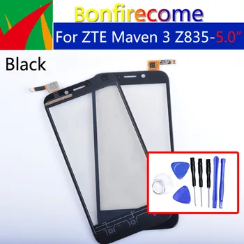 За ZTE Maven 3 Z835 сензорен екран панел дигитайзер сензор предно стъкло външен сензорен екран подмяна 5.0 инча