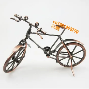 19*6.5*12CM Туристически сувенири творчески железен велосипед модел метални занаяти орнаменти