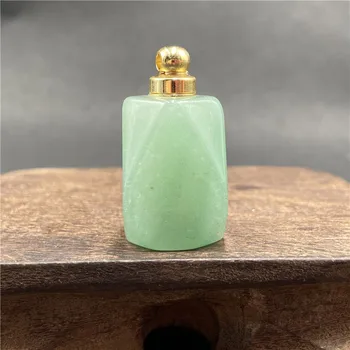 SX1 Изящни кристален камък многоъгълник камък парфюм бутилка модни аксесоари