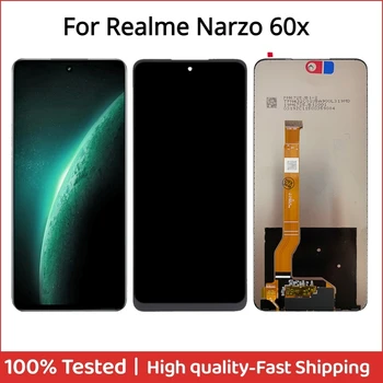 6.72'' IPS за Realme Narzo 60x LCD дисплей сензорен екран дигитайзер монтаж части