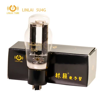Linlai 5U4G Надстройка на вакуумна тръба 5AR4 5Z3P 5Z4P GZ34 Токоизправителна тръба, подходяща за аудио усилвател на вакуумна тръба