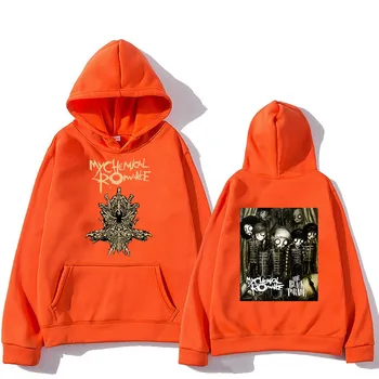 My Chemical Romance Heavy Mental Hoodies Print Hip Hop Sweatshirts Aesthetic Boys/girls Clothes Fashion Harajuku Sudadera Gothic
