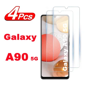 2/4Pcs 9H закалено стъкло за Samsung Galaxy A90 A90 5G екран протектор стъклен филм
