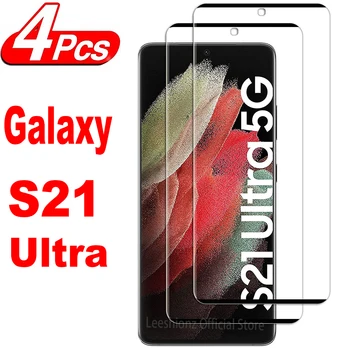2/4Pcs 3D екран протектор стъкло за Samsung Galaxy S21 Ultra 5G S20 S22 S23 S24 Ultra Plus закалено стъкло