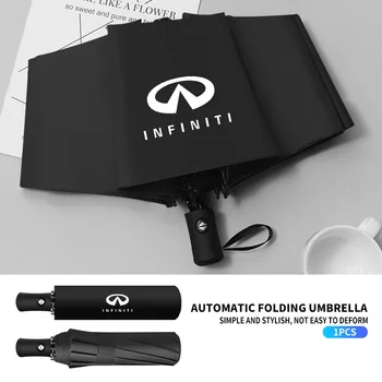 Car Styling Car Portable Folding Umbrella Sunshade Напълно автоматичен за Infiniti Q50 Q70 QX70 FX35 Q30 G37 QX60 G35 Q60 QX50 QX80