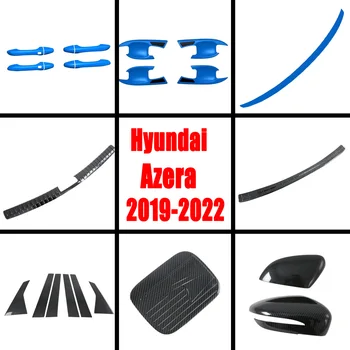 Side огледало за обратно виждане рамка врата дръжка купа капак резервоар за гориво капачка подстригване багажника стълб за Hyundai Azera величие 2019 2020 2021 2022