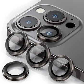 50pcs метално защитно стъкло за iPhone 15 14 13 12 11 Pro Max Стъкло за защита на обектива на камерата за iPhone 14Plus 14Pro Max Film
