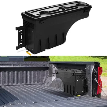 Камион инструмент кутия люлка случай за Dodge овен за Toyota Tacoma тундра колело добре камион легло кутии за съхранение с заключване пикап кутия с инструменти