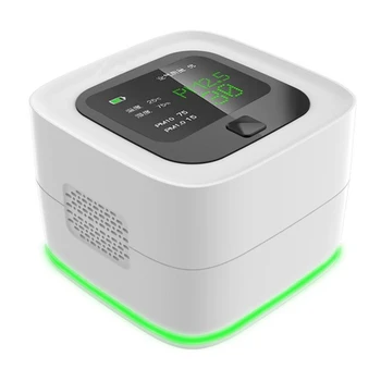 Tuya Wifi Интелигентен анализатор на качеството на въздуха PM2.5 PM10 LCD дисплей Мониторинг на температурата Интелигентен домашен газов детектор