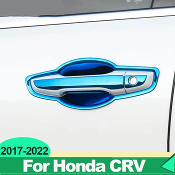 За Honda CRV CR-V 5th 2017 2018 2019 2020 2021 2022 Хибридна неръждаема стомана Дръжка на вратата на колата Външна купа Cover Trim аксесоари