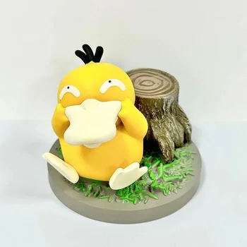 Нов Pokemon Pikachu Ho-oh Lugia Jolteon Psyduck Фигури Аниме декорации Модел играчки Кукли Подарък за детски рожден ден
