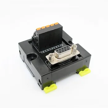Клемни блокове модул DIN шина монтиране интерфейсен модул мъжки / женски конектор платка DB9